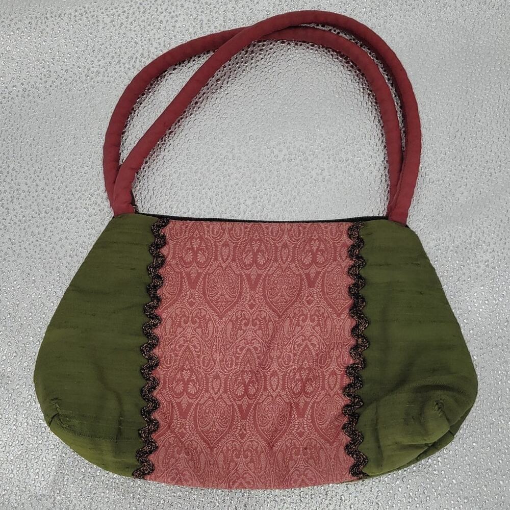Paint‎ the Lily Tapestry Fabric Bag Regency Retro Costume Renaissance Festival